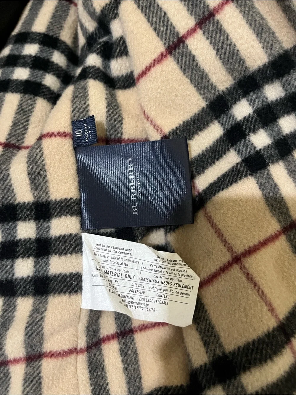 Burberry Black Quilted Hooded Trench Coat with Signature
Check Lining - Picture 5 of 15